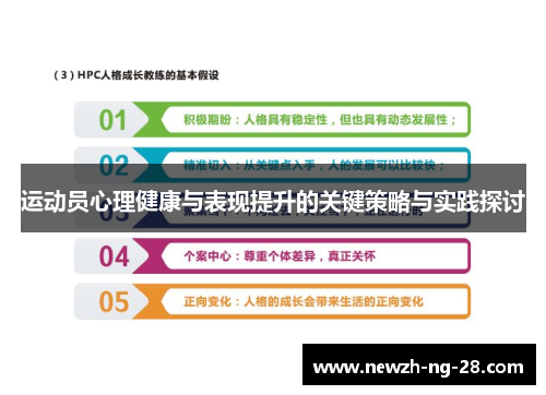 运动员心理健康与表现提升的关键策略与实践探讨